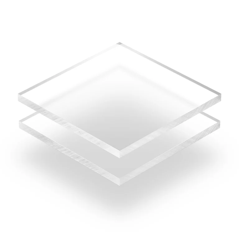 plaque plexiglas transparent