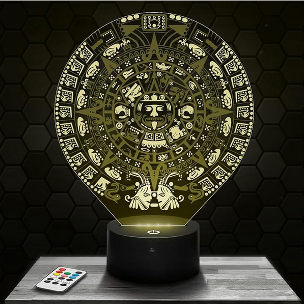 lampe design calendrier maya